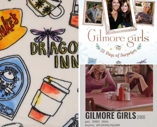 Gilmore Girls Fan Merch cover photo collage