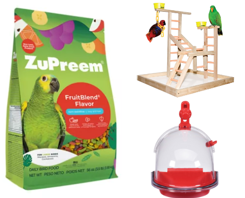Keeping your Bird Happy and Healthy! cover photo collage