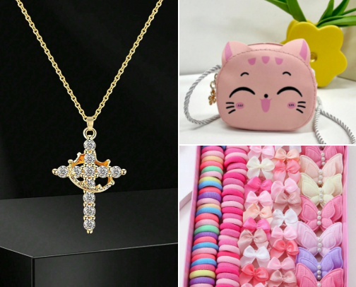 🧸Adorable Accessories for Kids | Shoes, Hair & More cover photo collage