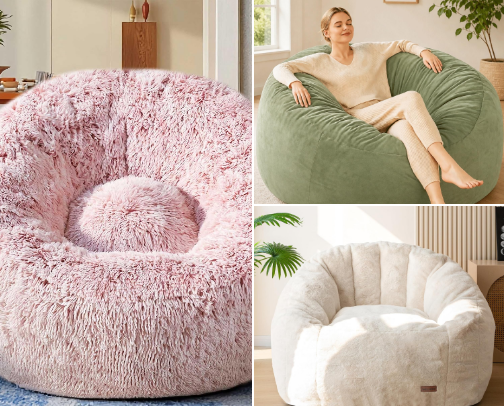 Comfy Bean Bags & Chairs cover photo collage