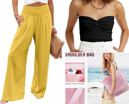 Women’s Summer Fashion Guide cover photo collage