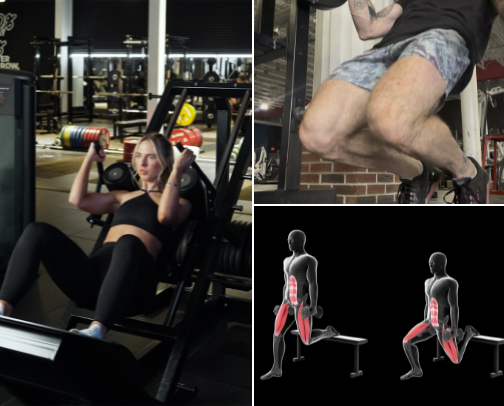 Workout splits! cover photo collage