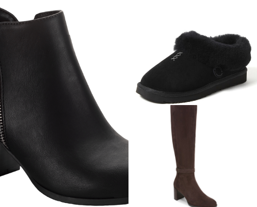 My Winter Shoes Collection cover photo collage
