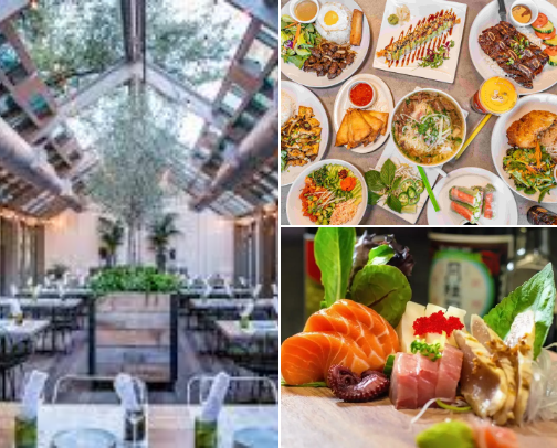 Favorite Places to eat in DFW cover photo collage