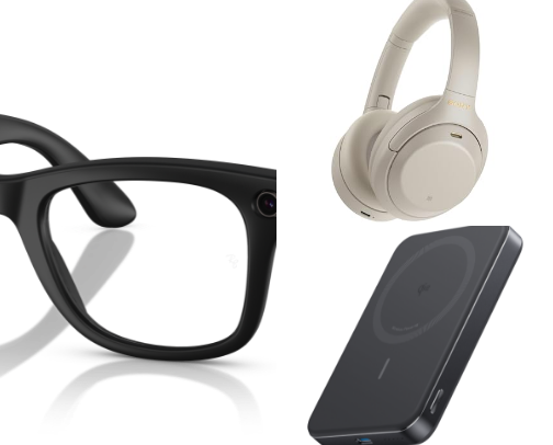 Travel gear cover photo collage