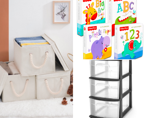 Daycare supplies cover photo collage