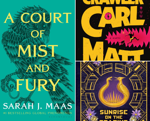 Books that can't be ignored - absolute must reads for fantasy, fiction and romantasy readers. cover photo collage