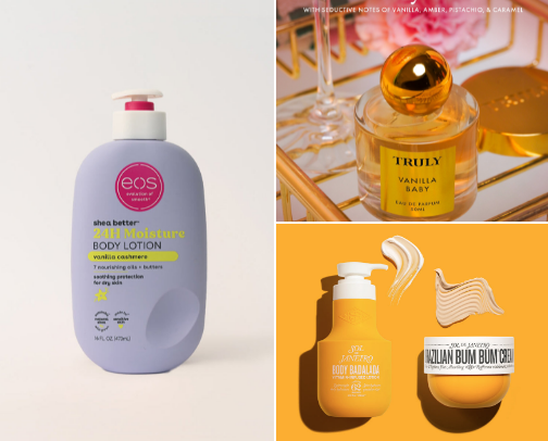 Hot girl body products🧴 cover photo collage