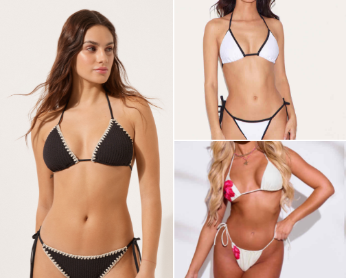 women bikinis for this summer☀️👙 cover photo collage