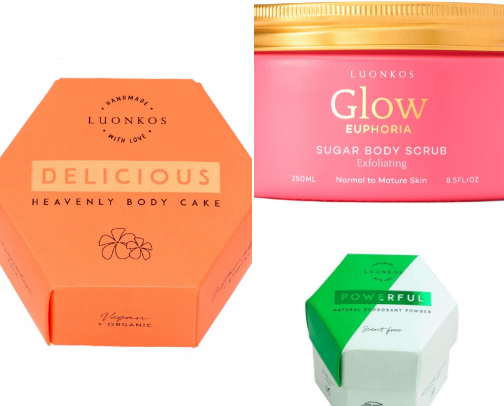 My Body Care Faves cover photo collage