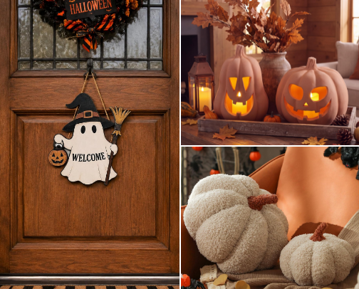 Peak Fall & Aesthetic Halloween Home Decor Edit 🍂👻 cover photo collage