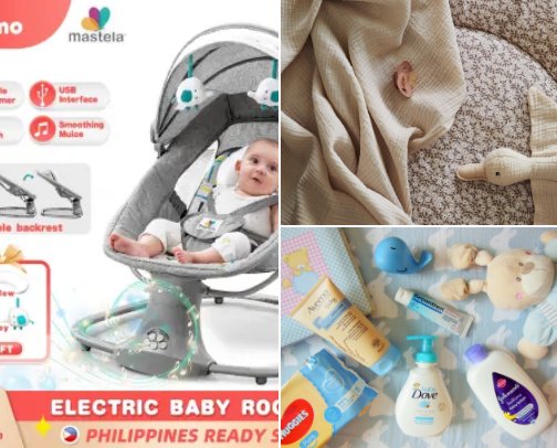 BABY ESSENTIALS PRODUCTS cover photo collage
