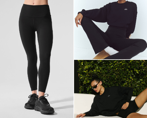 Training clothes cover photo collage