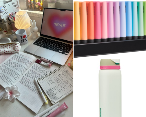 College essentials cover photo collage