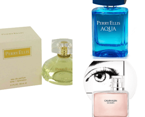 Fragances Perfumes for beautiful women cover photo collage