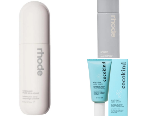 My must-have skincare products / perfect for dry skin cover photo collage