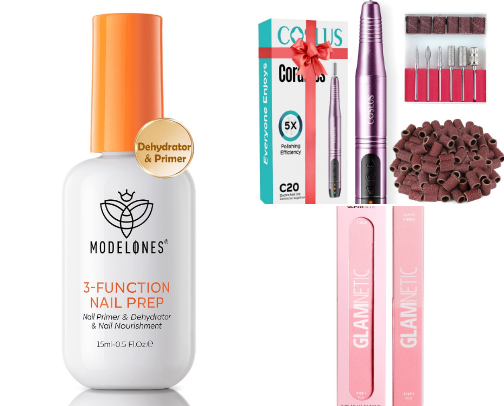 Press-On Nails Starter Kit (7–14 Day Wear) cover photo collage