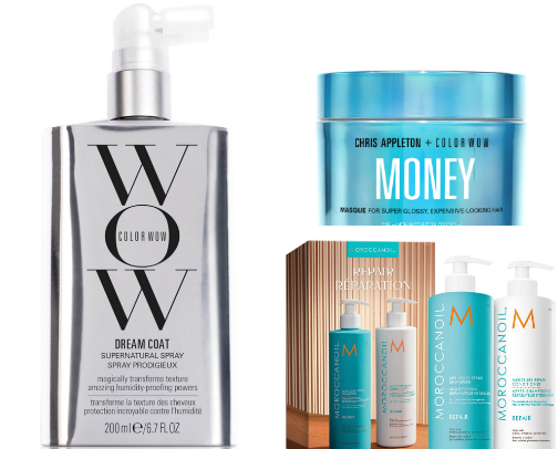 The best hair products cover photo collage