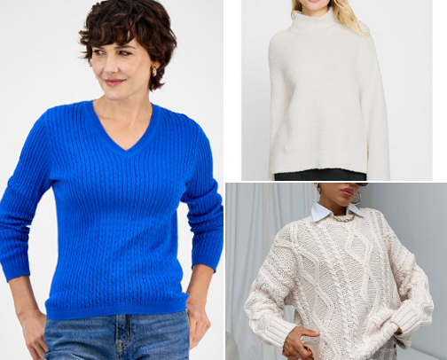 Cozy Fall Outfits & Sweaters cover photo collage