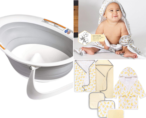 Non Toxic Baby Bath cover photo collage