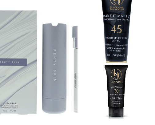 Universal Sunscreen | No White Cast cover photo collage