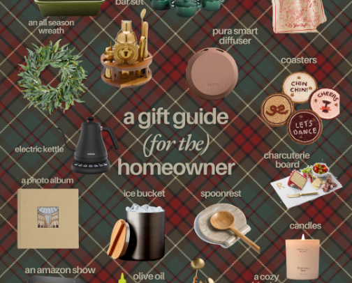 HOMEOWNERS GIFT GUIDE 🎄🎁 cover photo collage