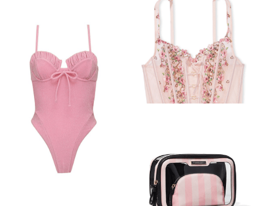 Victoria's Secret best products cover photo collage