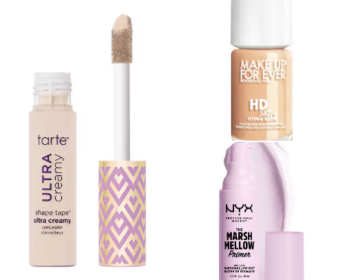 Maquillage cover photo collage