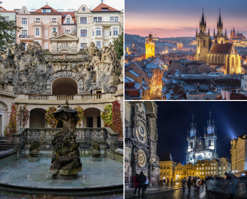 Prague in Style: Where to Eat, Stroll & Chill cover photo collage