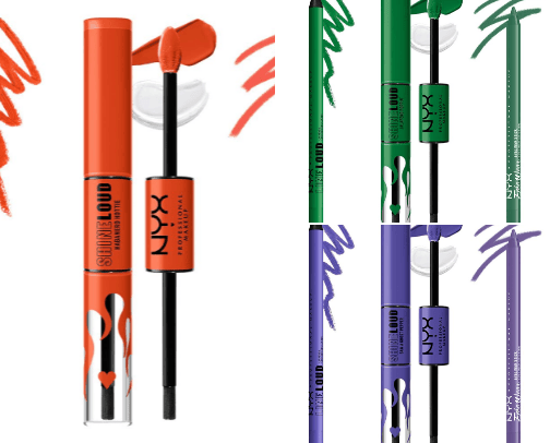 Nyx cosmetics cover photo collage