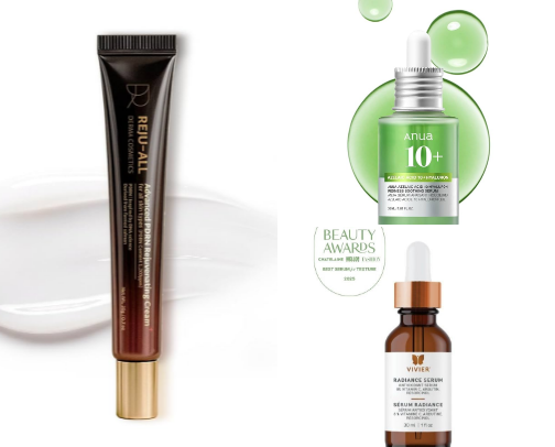 What my skin eats - skincare 🍒 cover photo collage