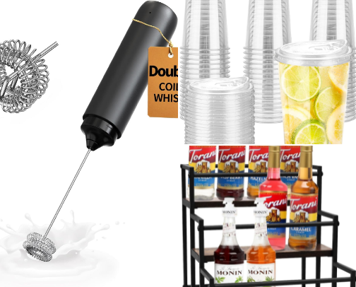 Drinks at home cover photo collage