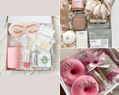 Vegan subscription box cover photo collage