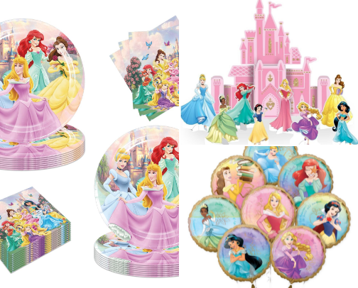 Magical Disney Princess Party Ideas cover photo collage