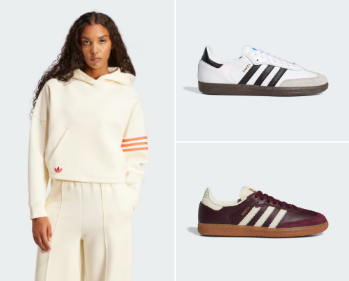 Adidas Woman cover photo collage