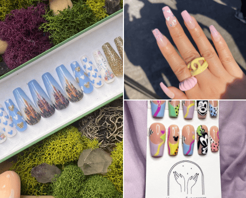 Disney Nail Designs cover photo collage