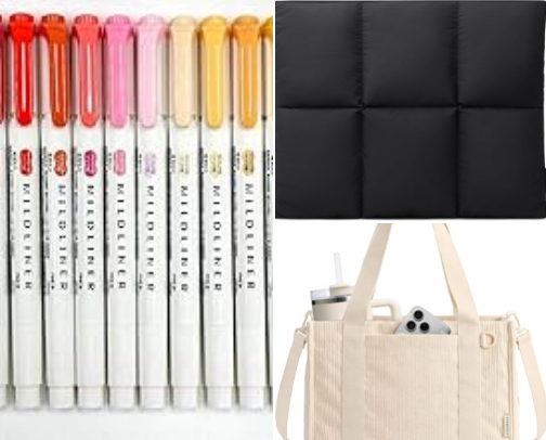 Girly College Essentials That Make Student Life Easier cover photo collage
