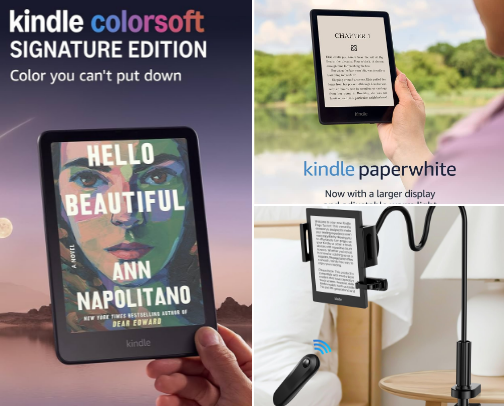 Kindle Girlies cover photo collage
