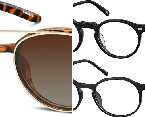 Glasses Frames cover photo collage