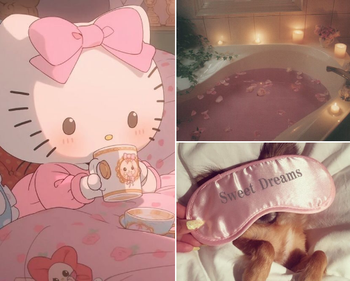 night-time essentials! cover photo collage