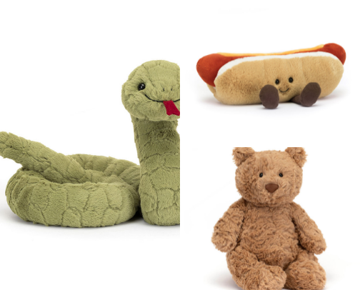 Jellycat Collection cover photo collage
