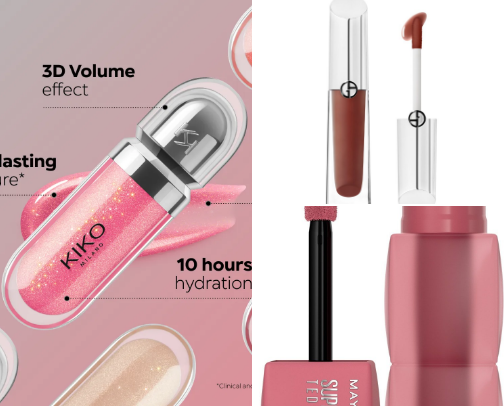 Lip wardrobe 💋 cover photo collage