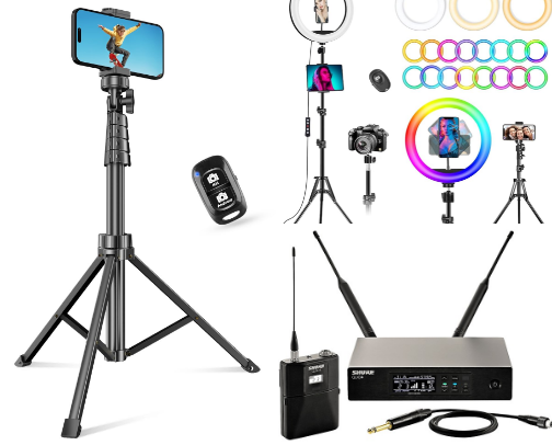 🎥 Content Creator Must-Haves cover photo collage