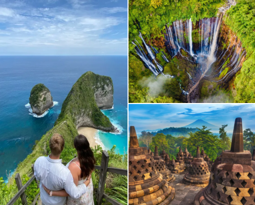 Popular Tourist Attractions in Indonesia 2027 cover photo collage
