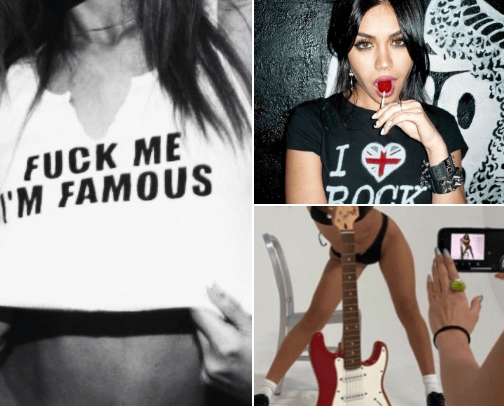 Rockstar Girlfriend cover photo collage
