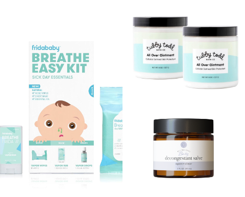 Baby meds we use and LOVE!!! On the cleaner nontoxic side on a few items!!! cover photo collage