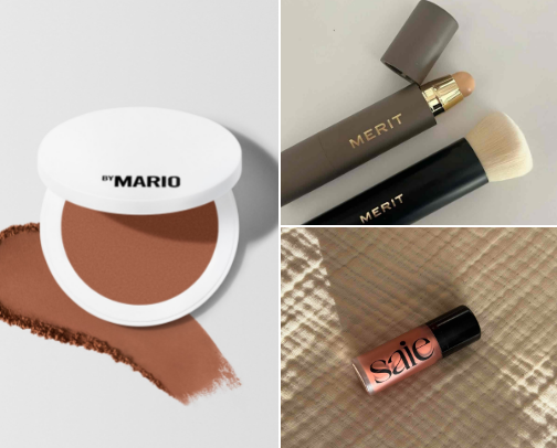 Acne safe makeup products 🫧💄 cover photo collage