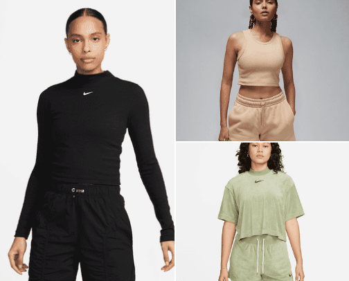 Nike clothes cover photo collage