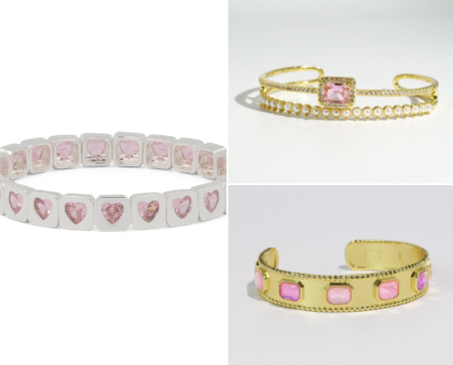 girly jewerly cover photo collage