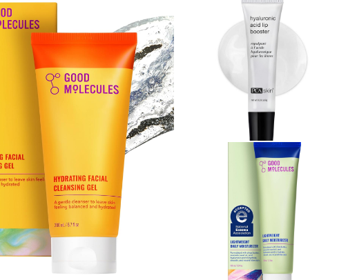 Skin care products I’ll die with!! cover photo collage